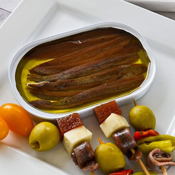 Filety z anchois z Santoña w EVOO De la Cueva