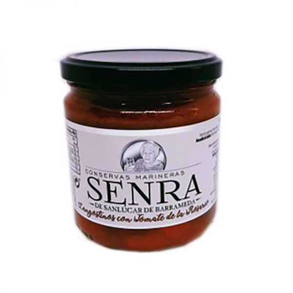 Krevetid tomatiga firmalt Rosario Conservas Senra