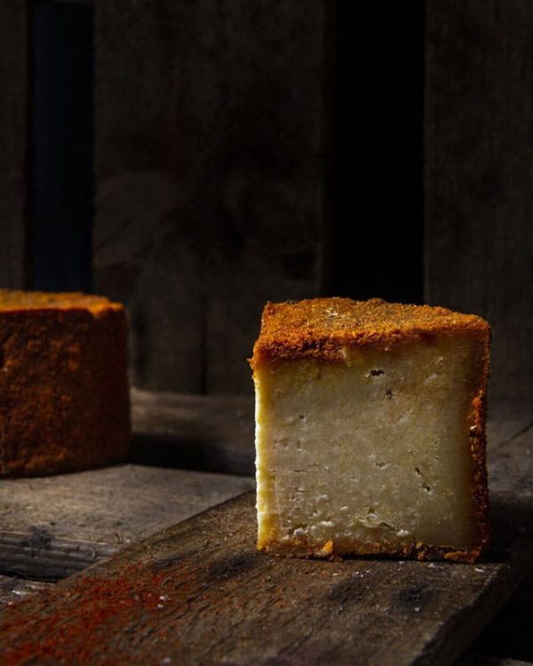 ビーガン発酵カルマージュスモークスイートパプリカ（チーズ）で半硬化
