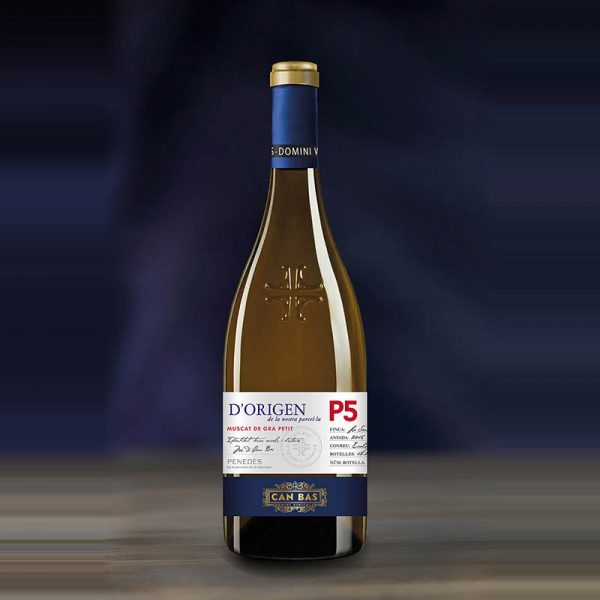 Βιολογικό λευκό κρασί Can Bas D'Origen P5 Muscat 2019