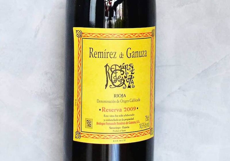 Remírez de Ganuza Reserva 2009, uno de los 10 mejores vinos del mundo