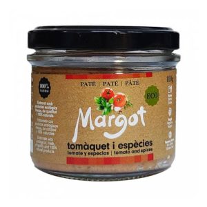 Margot, Paté de tomates y especies Ecológico Bio Gourmet