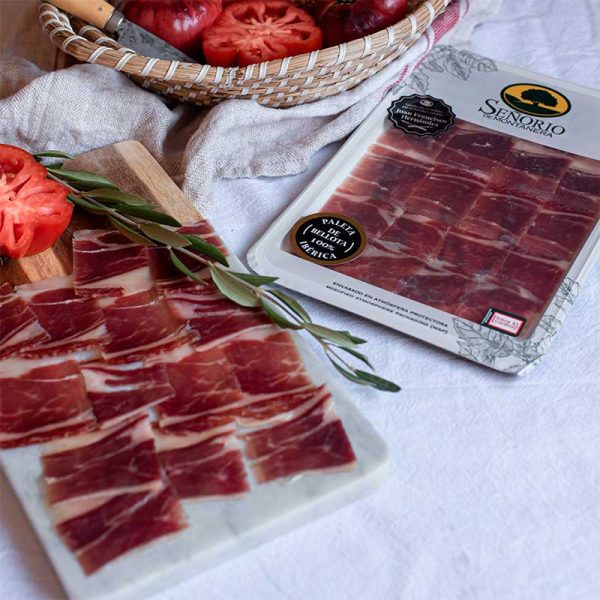 Paleta 100% ibérico, loncheado D.O.P., Señorío de Montanera - Imagen 2