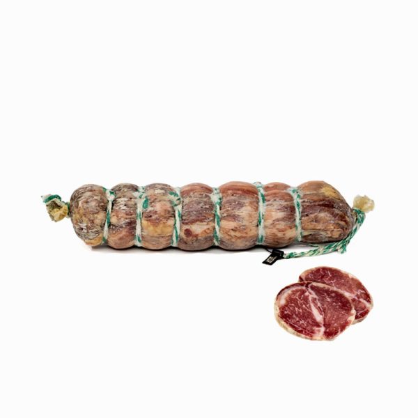 ドングリで育てられたイベリコ産折り込みロース肉 100%、セニョリオ・デ・モンタネーラ