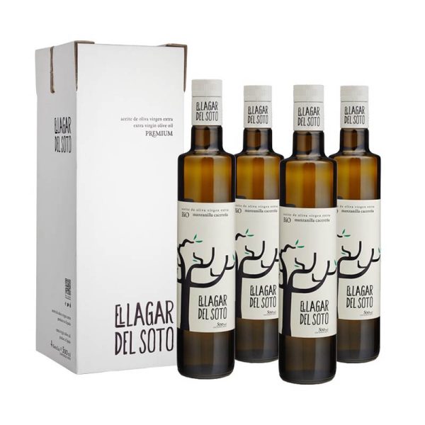 Lagar del Soto Premium BIO extra szűz olívaolaj, Manzanilla Cacereña Jacoliva