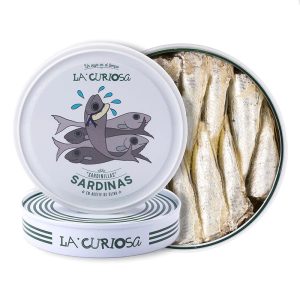 Sardinilla 10/14 unidades en aceite de oliva, La Curiosa