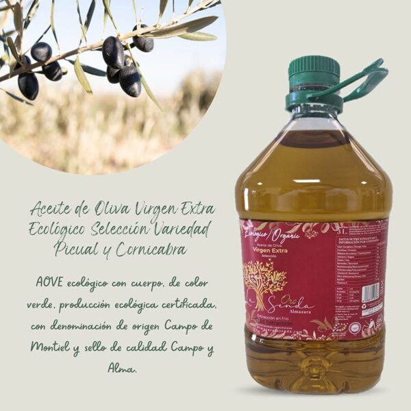 Organic Picual/Cornicabra Selection EVOO, Gold La Senda