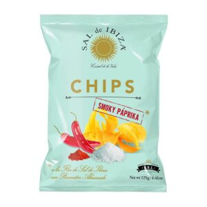 “Smoky Paprika” Patata Chips, Sal de Ibiza