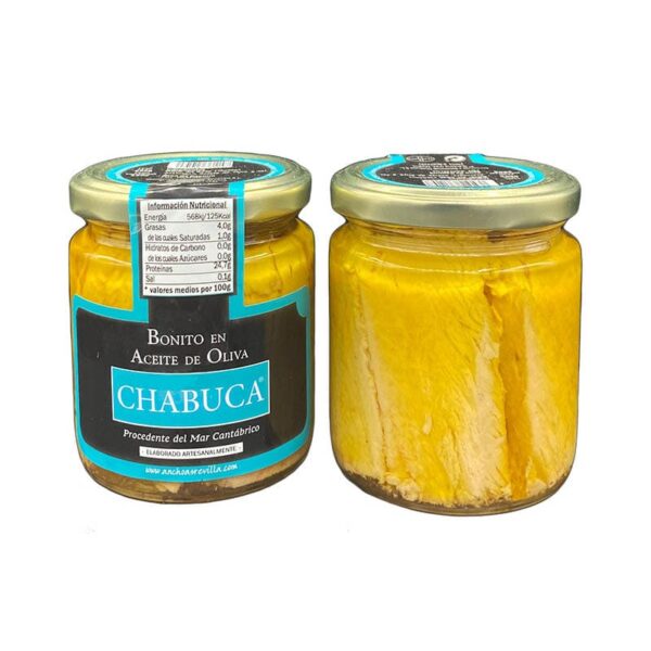 Bonito in Chabuca-olijfolie