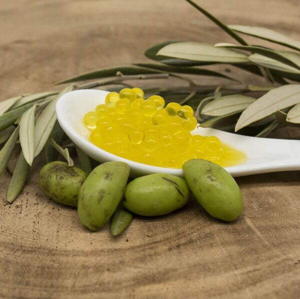 Prémium extra szűz olívaolaj gyöngy, arany La Senda