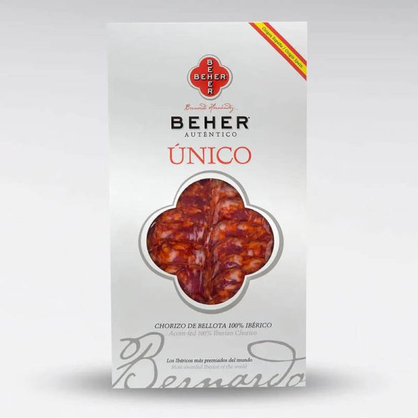 Chorizo ​​Cular 100% Ibérique Bellota Oro Pata Negra, Beher