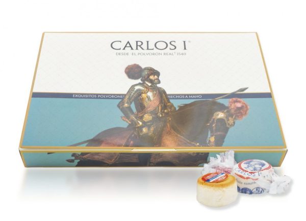 Estuche Polvorones Carlos I, Obrador Real
