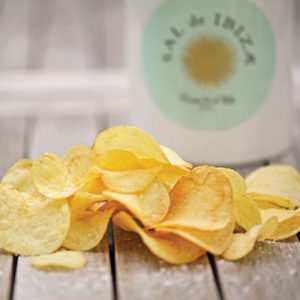 Patatas Chips Flor de Sal, Sal de Ibiza 45g