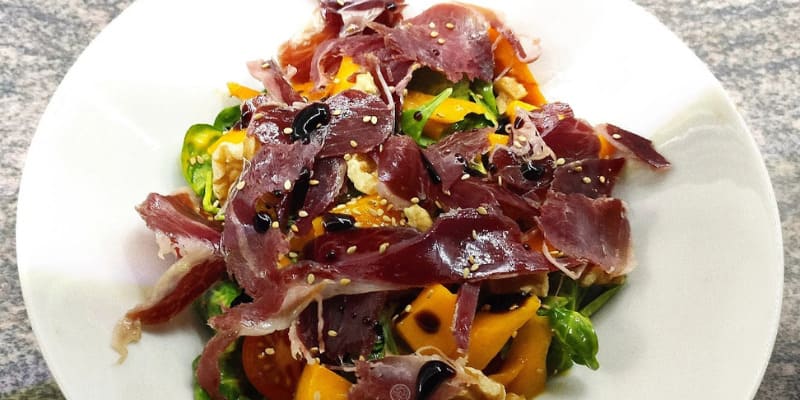 Jamón ibérico & frutas frescas: un flechazo de sabores