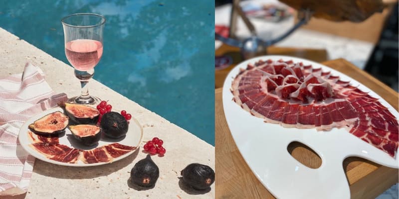 Jamón ibérico & frutas frescas: un flechazo de sabores