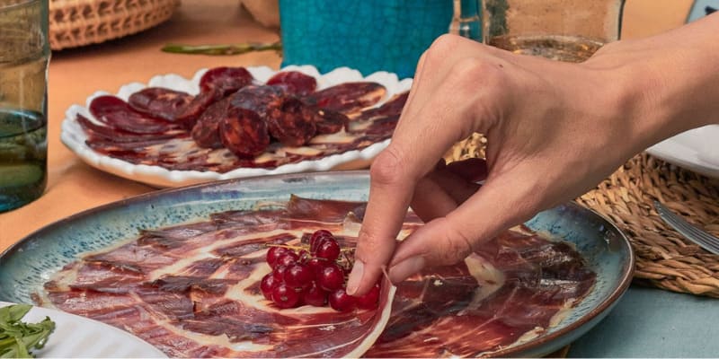 Jamón ibérico & frutas frescas: un flechazo de sabores