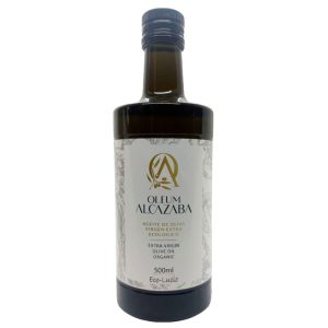 Aceite de Oliva Virgen Extra,  Lucio ecológico, Oleum Alcazaba - 500 ml (12 unidades)
