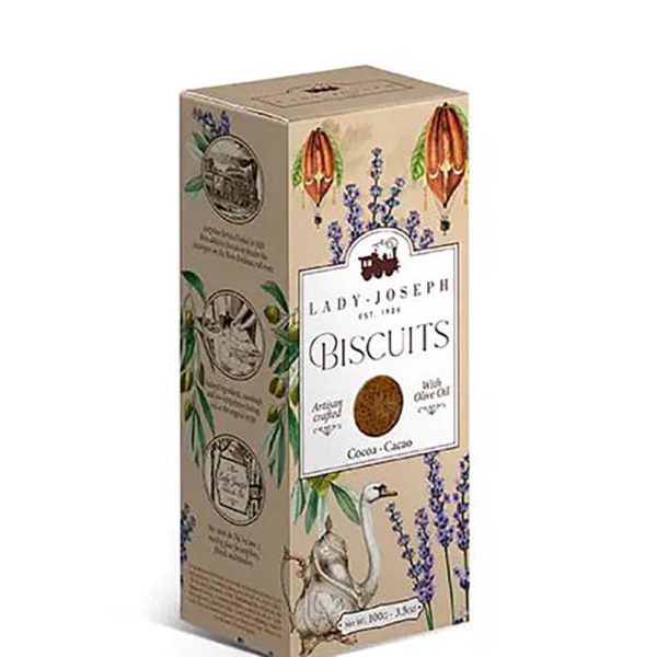 Galletas artesanas de cacao extra crujientes, Lady Joseph