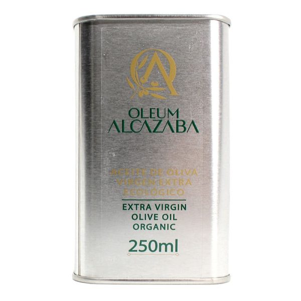 Aceite de Oliva Virgen Extra Picual ecológico en lata, Oleum Alcazaba - Imagen 4
