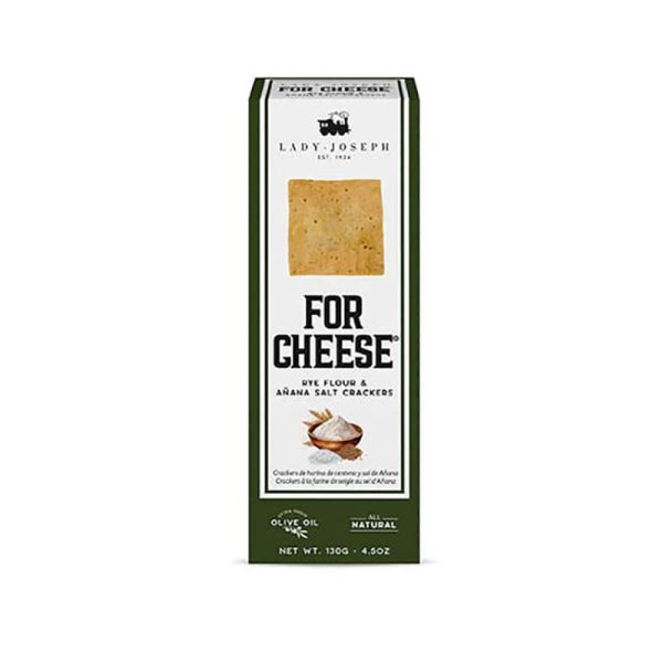 Crackers con harina de centeno y sal de Añana, Lady Joseph