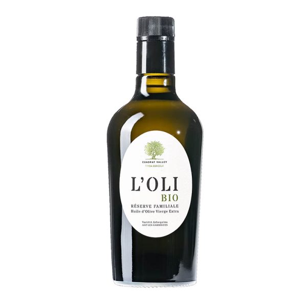Aceite de Oliva Virgen Extra L’Oli ecológico Cuadrat Valley