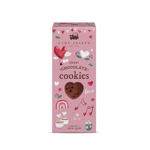 Galletas artesanas en forma de corazón, Lady Joseph