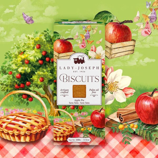 Galletas artesanas de manzana y canela, Lady Joseph
