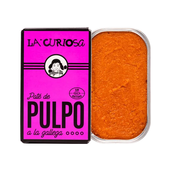 Paté de pulpo a la gallega, La Curiosa