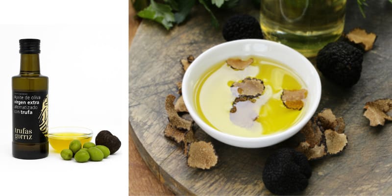 Aceite de Oliva Virgen Extra con Sabor a Trufa Negra · Trufas Górriz 