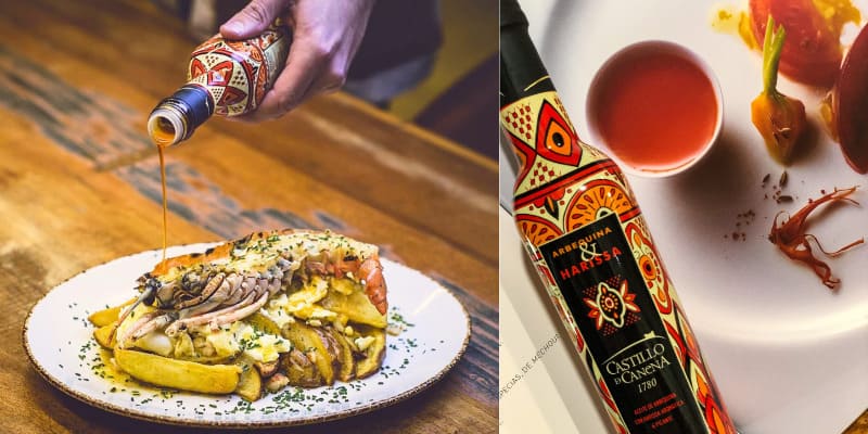 Aceite Oliva Virgen Extra Arbequina con Harissa · Castillo de Canena 