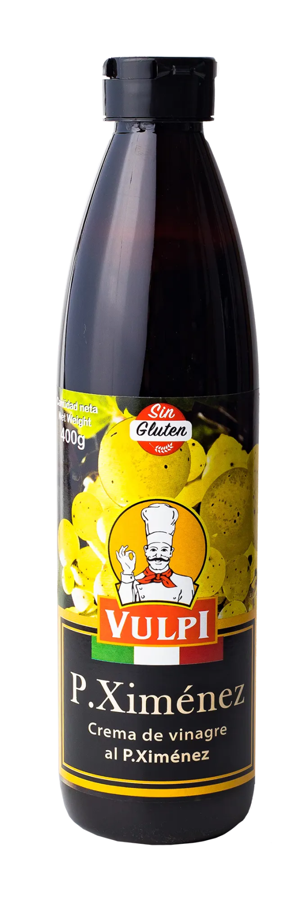 Crema de Vinagre al Pedro Ximenez, Vulpi