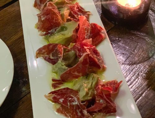 Aperitivo de Otoño: alcachofas con jamón ibérico