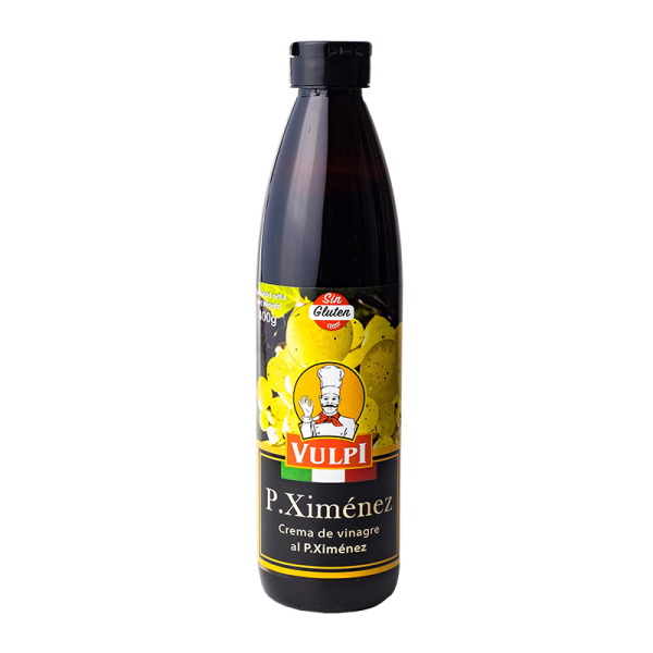 Crema de Vinagre al Pedro Ximenez, Vulpi