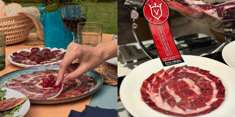 El lujo que se corta a cuchillo: descubre el auténtico Jamón Ibérico Jamón Ibérico Bellota 100%, Loncheado, Juan Pedro Domecq