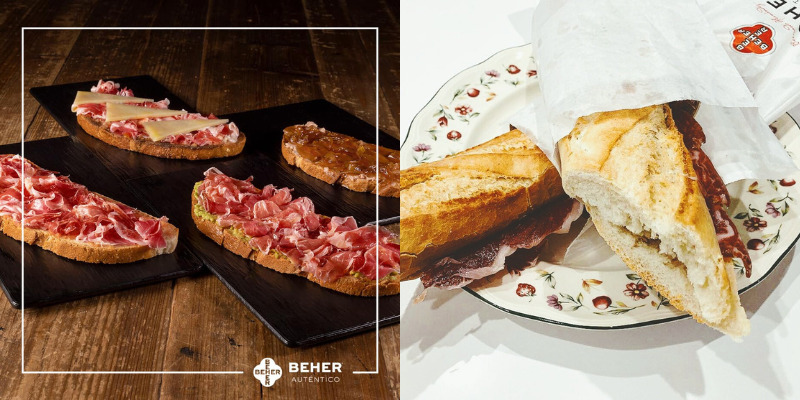 El lujo que se corta a cuchillo: descubre el auténtico Jamón Ibérico Jamón 100% Ibérico Bellota Oro Pata Negra loncheado, BEHER