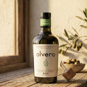 AOVE Picual Ecológico 500 ml Frutado Intenso Jaén, Olvero