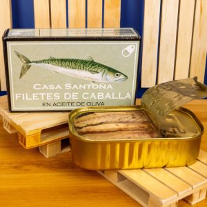 Filetes de caballa en aceite de oliva, Casa Santoña