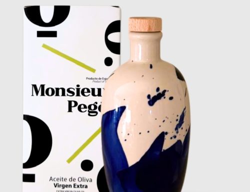 AOVE Cosecha Temprana Picual Monsieur Pegó: cuando el aceite se convierte en arte