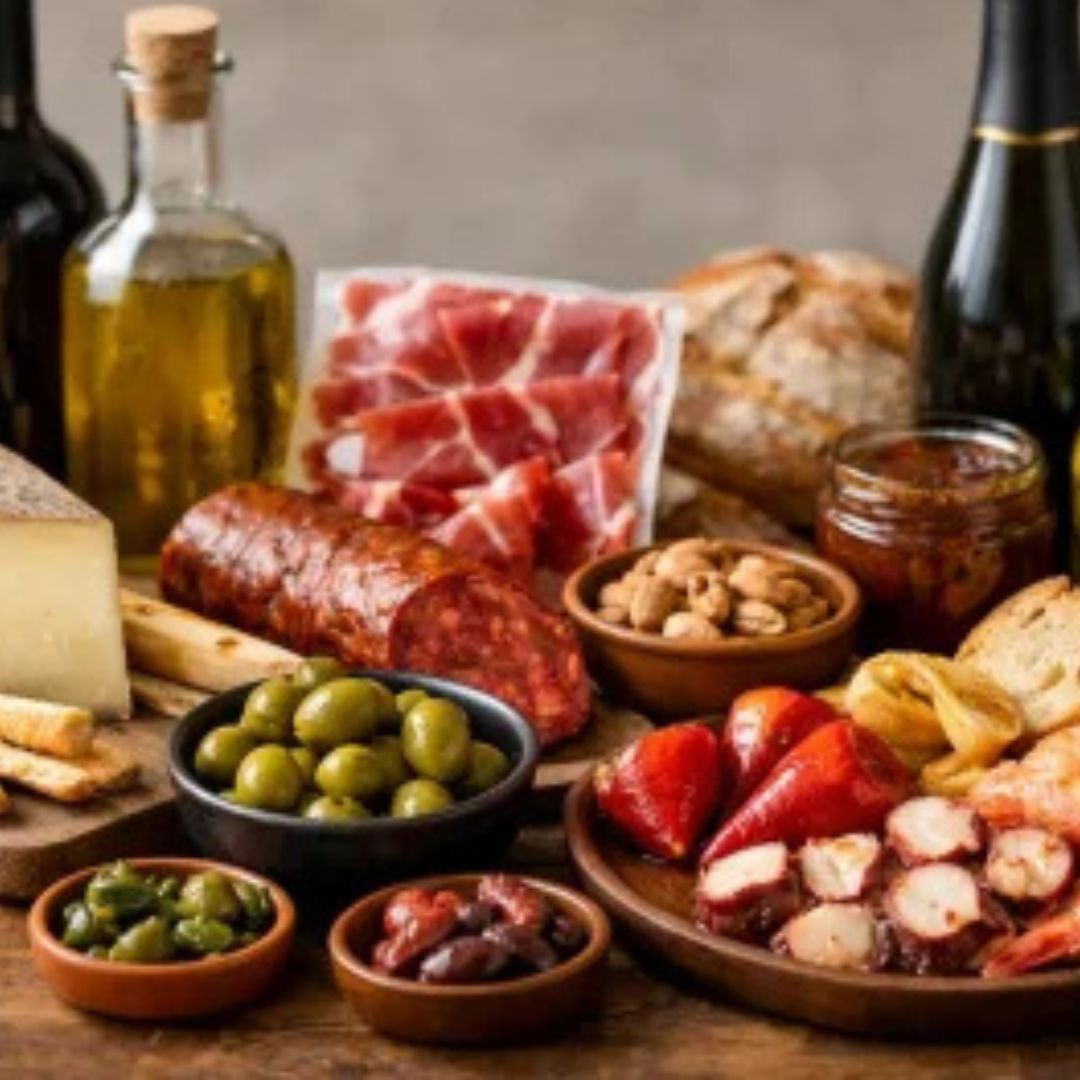 Ejemplo de cesta gourmet española ideal