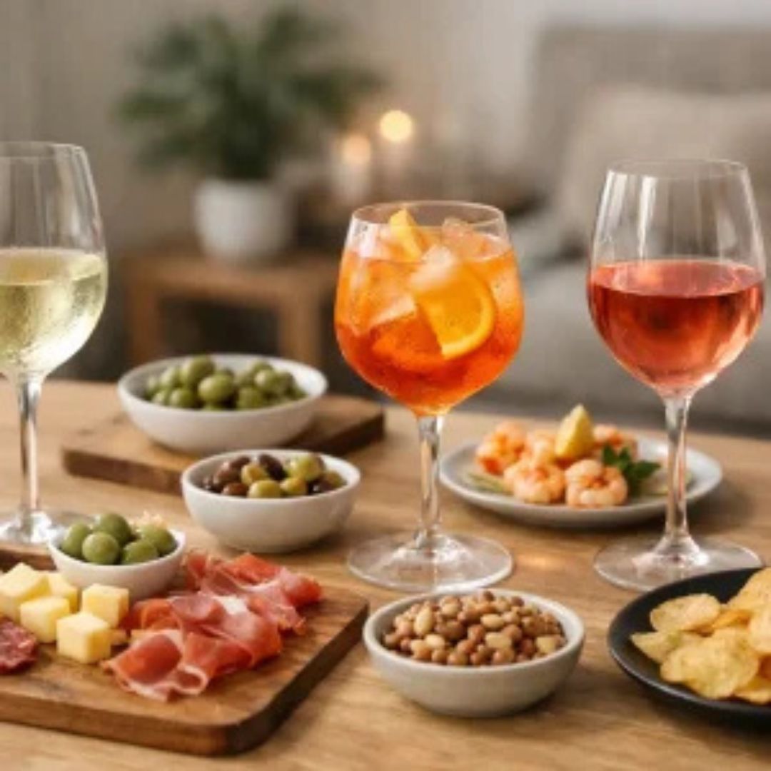 Guía de maridaje para aperitivo en casa Guía de maridaje para aperitivo en casa