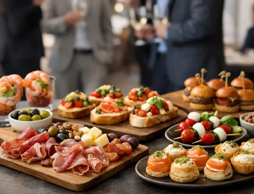 Snacks gourmet para reuniones con acierto