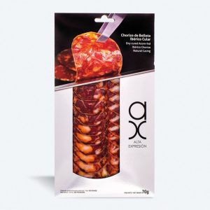 Chorizo de Bellota 100% Ibérico Cular Alta Expresión loncheado, Covap